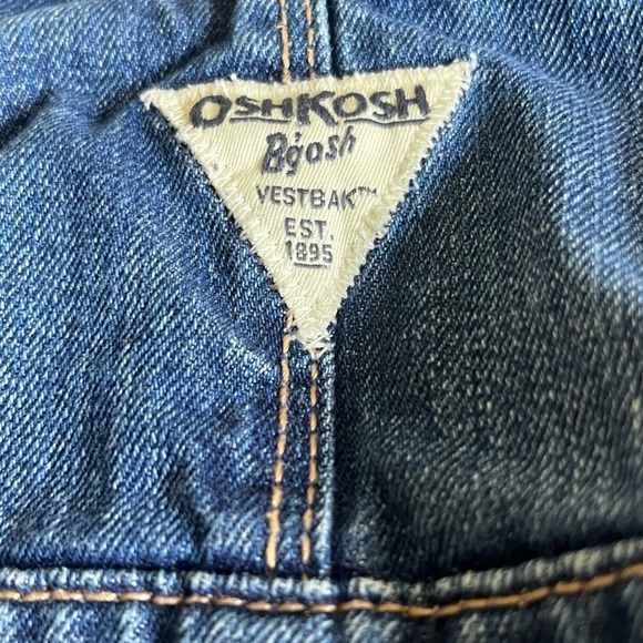 Oshkosh Girls Denim Dress Ballerina Tulle Skirt 18 Months - Picture 4 of 8